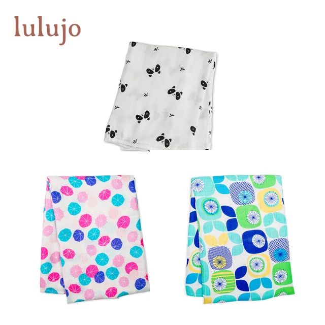 【lulujo】竹纖維防螨透氣萬用巾(3款任選)