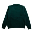 【Maison Kitsune】綠色 狐狸針織 長袖上衣 毛衣(HM00509KT1016P390)