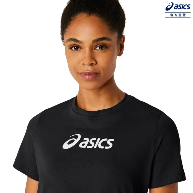 【asics 亞瑟士】TRAINING女 短袖上衣 女款  訓練上衣(2032C748-001)