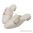 【Grace Gift】新鮮人微正式感穿搭必備時尚穆勒/樂福鞋款(多選款)