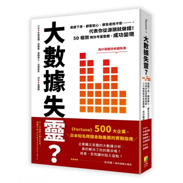 大數據失靈？業績下滑、顧客變心、廣告成效不彰……，代表你從源頭就做錯！ | 拾書所