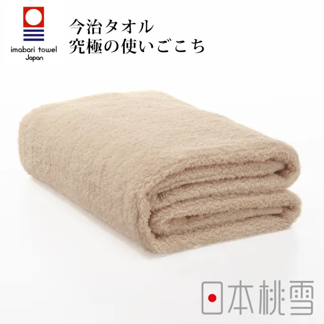 【日本桃雪】日本製原裝進口今治超長棉浴巾(鈴木太太公司貨)
