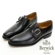【GEORGE 喬治皮鞋】Berwick西班牙進口-固特異工藝單釦環孟克鞋-黑335005KM10