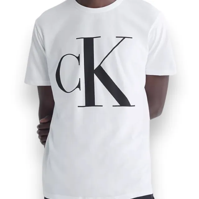 【Calvin Klein 凱文克萊】CK 男生 經典大LOGO 短袖T恤 純棉 男款 短TEE(多色可挑)
