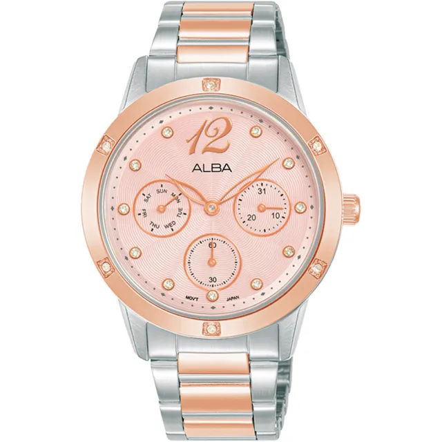 【ALBA】雅柏 Fashion系列 時尚腕錶-36mm(VD75-X133P/AP6712X1)