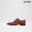 【ALDO】ABAWIENFLEX-俐落自信綁帶真皮紳士鞋-男鞋(棕色)