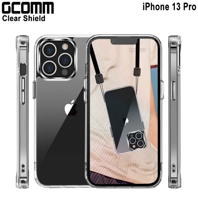 【GCOMM】iPhone 13 Pro 6.1吋 晶透厚盾抗摔殼 Clear Shield(晶透厚盾抗摔)
