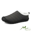 【MINE】防潑水機能保暖時尚戶外防滑強化休閒鞋(灰)