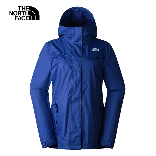 The North Face 北面女款藍色防水透氣保暖連帽三合一外套｜88RYKOR