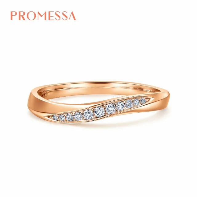 【PROMESSA】星宇系列 18K玫瑰金鑽石戒指