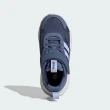 【adidas 愛迪達】慢跑鞋 男童 女童 運動鞋 緩震 魔鬼氈 OZELLE EL K 藍 ID2298