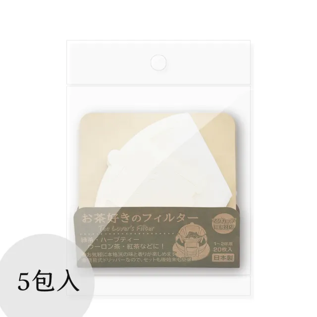 TOKIWA Coffee Lover 耳掛式茶類濾紙5包入組(茶濾紙) - momo購物網