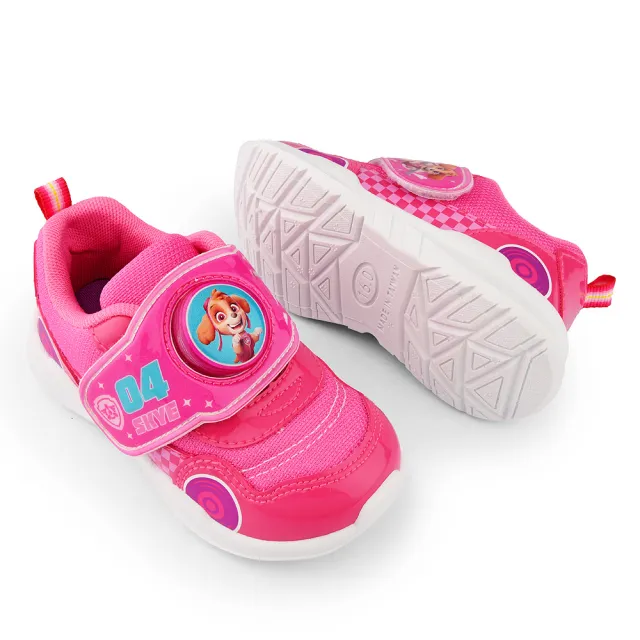 【童鞋城堡】童鞋 電燈運動鞋 汪汪隊立大功(AW8719-粉 / 藍)