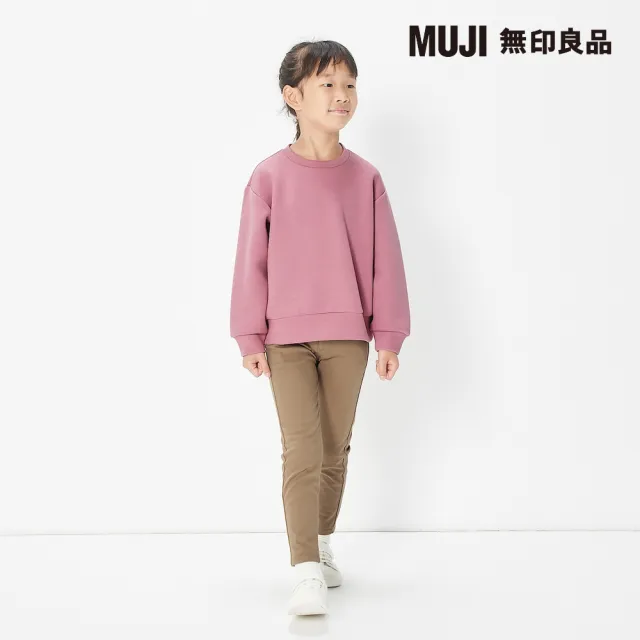 【MUJI 無印良品】兒童二重織休閒圓領衫(共6色)