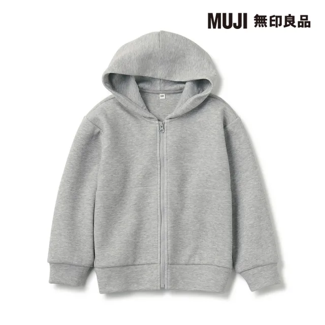 【MUJI 無印良品】兒童二重織休閒拉鍊外套(共5色)