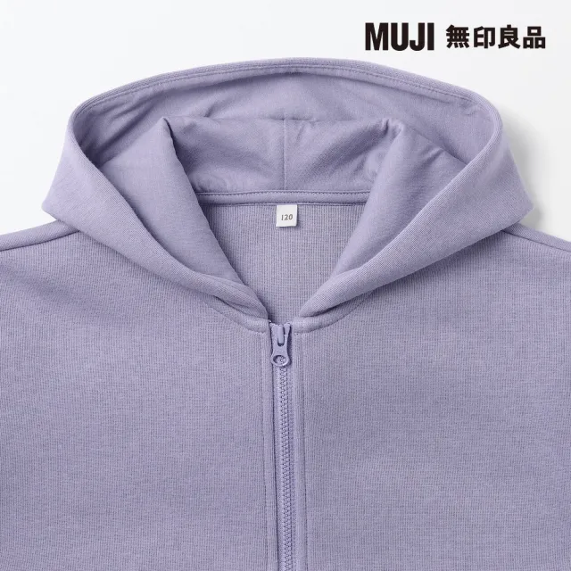 【MUJI 無印良品】兒童二重織休閒拉鍊外套(共5色)