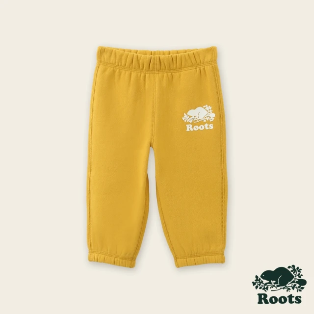 Roots Roots嬰兒-絕對經典系列 彩色品牌文字休閒棉
