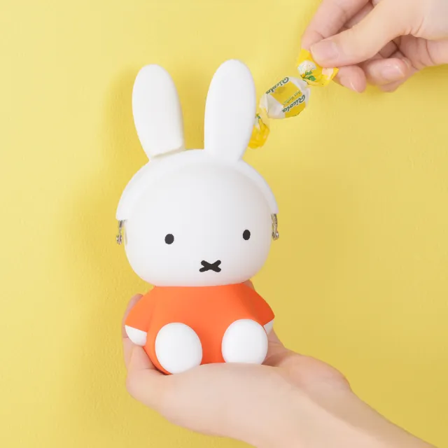 【台隆手創館】3D miffy 米飛兔立體矽膠口金包(p+g design POCHI 聯名款)