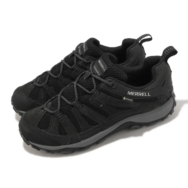 MERRELLMERRELL 登山鞋 Alverstone 2 GTX 男鞋 黑 灰 防水 越野 戶外 郊山(ML036899)