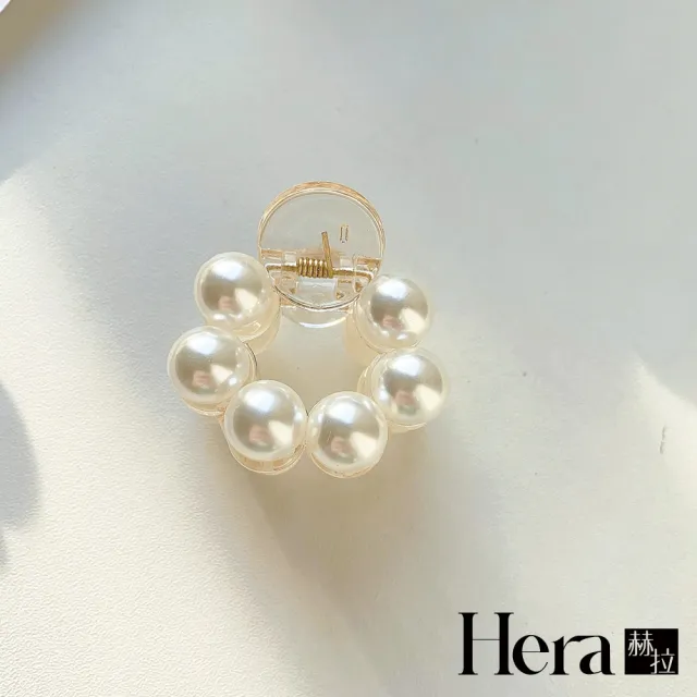 【HERA 赫拉】清晰小資女環狀珍珠髮夾 H112052404(髮夾)