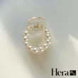【HERA 赫拉】清晰小資女環狀珍珠髮夾 H112052404(髮夾)