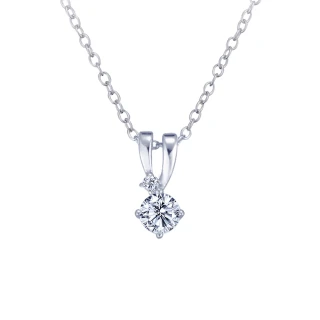 【彩糖鑽工坊】GIA 鑽石 30分 D成色 鑽石項鍊(EX車工 鑽石)