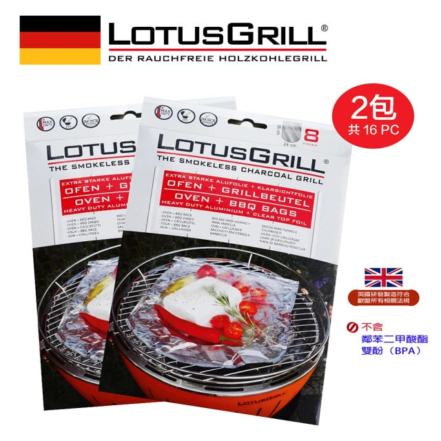 LotusGrill 中秋特惠無煙烤肉七件組 玻璃蓋+平底鍋