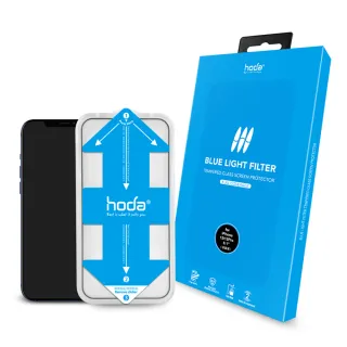 【hoda】iPhone 12 / 12 Pro 6.1吋 2.5D 抗藍光滿版玻璃保護貼