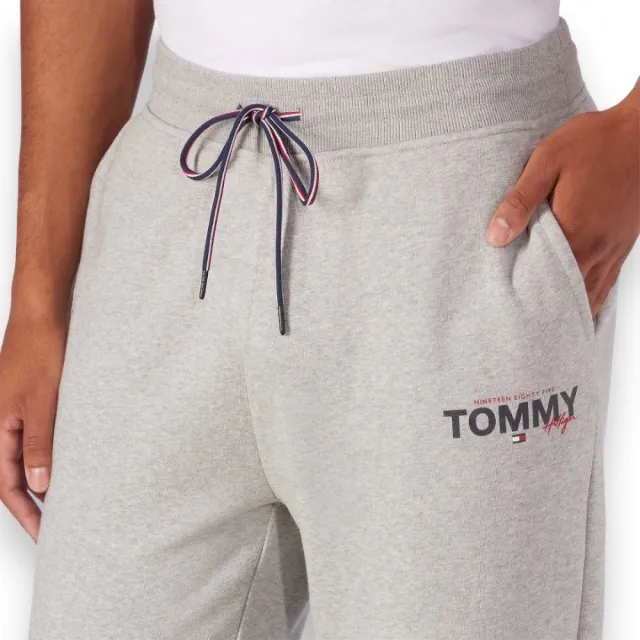 【Tommy Hilfiger】男生 長棉褲 厚款 修身窄管 經典LOGO 男款 休閒長褲