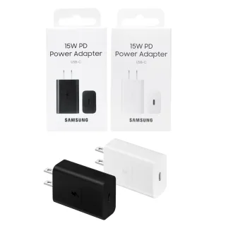 【Samsung 三星】台灣正原廠盒裝 15W Type C 快速充電器 EP-T1510(for Galaxy M)