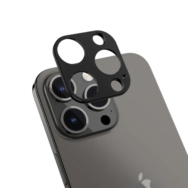 【SwitchEasy 魚骨牌】iPhone 15 LenShield 航太級鋁合金鏡頭保護貼(鏡頭貼)