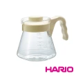 【HARIO】V60好握02奶茶色咖啡壺 700ml(VCS-02-IV-TW)