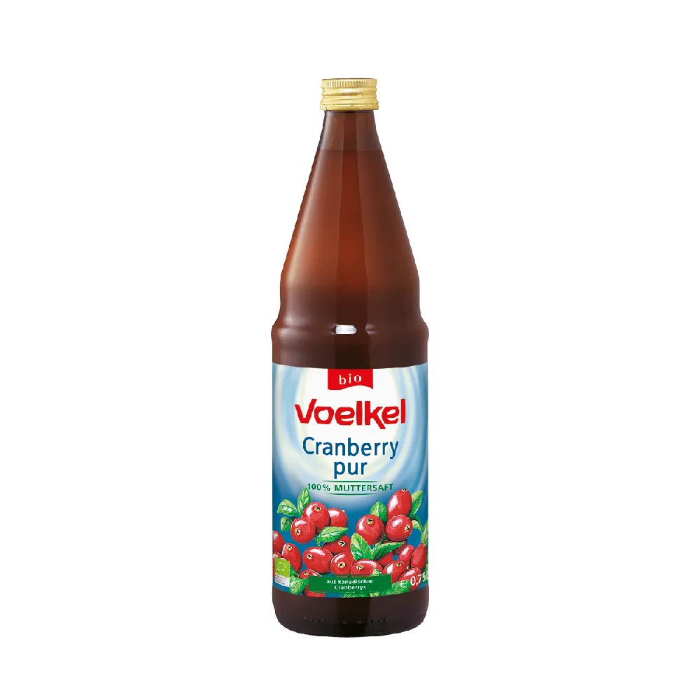 【O’Life 機本生活】Voelkel 蔓越莓原汁(750mL/瓶)