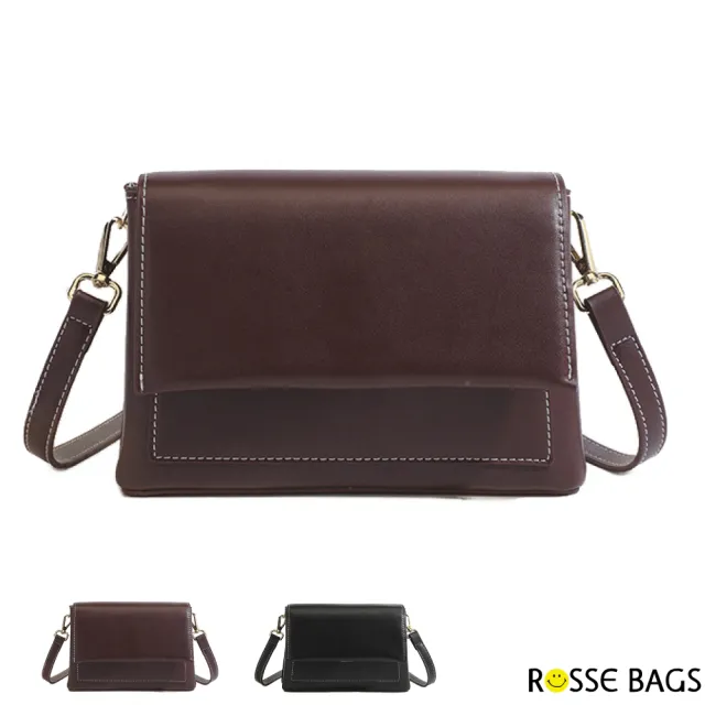 【Rosse Bags】法式輕奢質感風琴小方包(現+預 黑色/棕色)