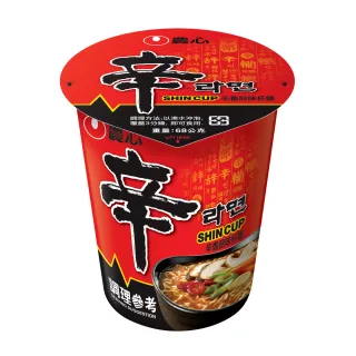 【NONG SHIM】農心 辛香菇杯麵(68g)