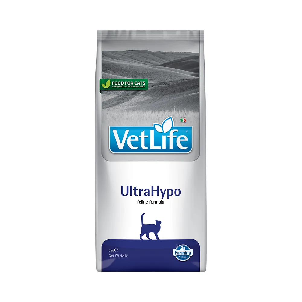 【Vet Life 法米納】天然處方系列-貓用極低敏配方 2kg(貓飼料、貓糧)