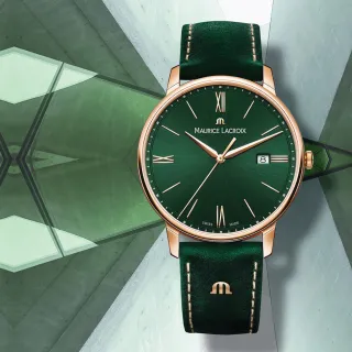 【Maurice Lacroix 艾美錶】ELIROS 經典日期手錶-40mm 禮物 送禮(EL1118-PVP01-610-1)