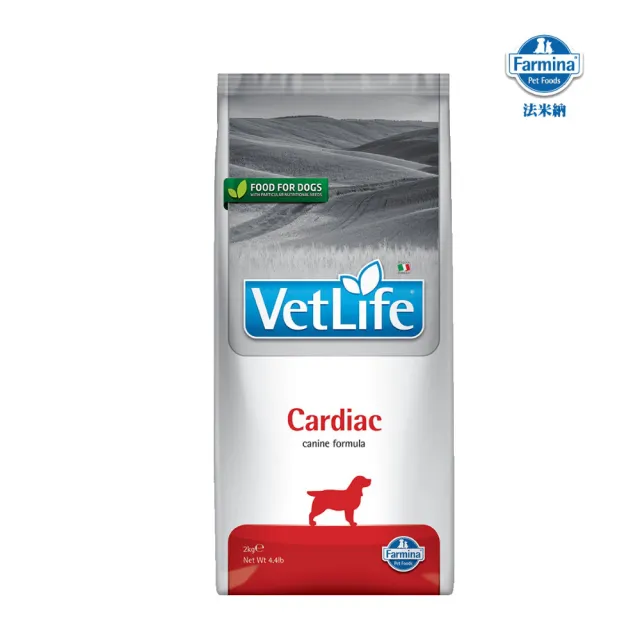 【義大利Farmina法米納】Vet Life獸醫天然處方系列-犬用心血管配方 2kg/4.4lb(犬糧/犬飼料/處方飼料)