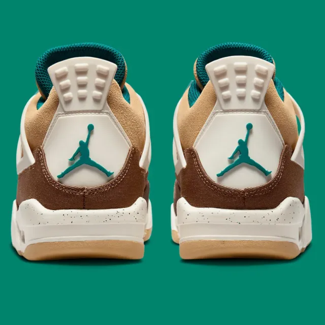 NIKE 耐吉】休閒鞋Air Jordan 4 Retro GS Cacao Wow 褐色女鞋大童