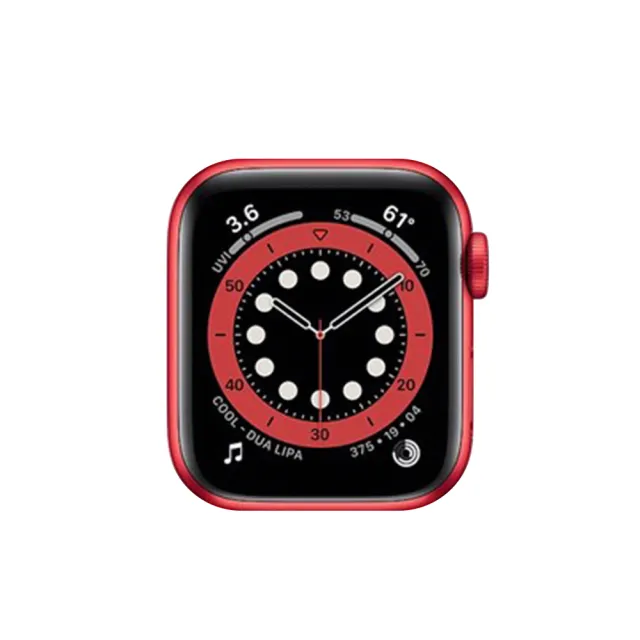 Apple 蘋果 A 級福利品 Apple Watch S6 LTE 40mm 鋁金屬錶殼(副廠配件/錶帶顏色隨機)