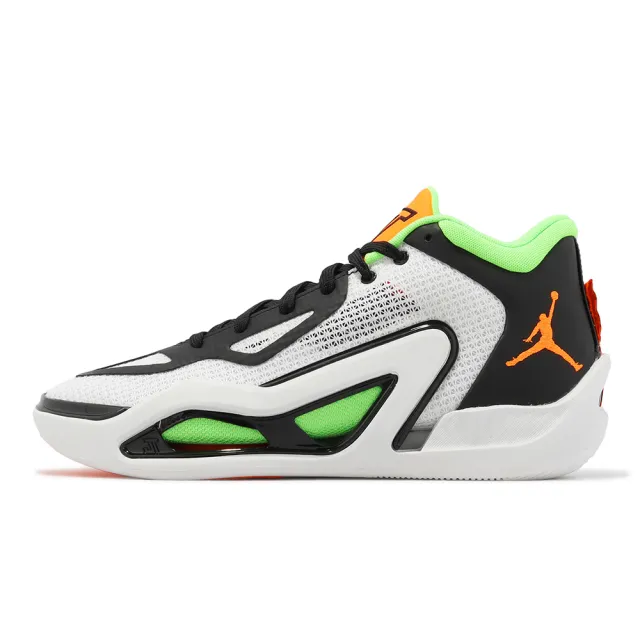 【NIKE 耐吉】籃球鞋 Jordan Tatum 1 PF 白 黑 綠 橘 男鞋 輕量 Home Team(DZ3330-108)