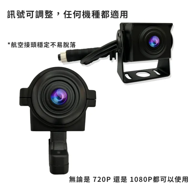【勝利者】AHD-720P/1080P 萬用鏡頭大貨車鏡頭 無光全彩鏡頭 貨車鏡頭 四鏡頭行車紀錄器 紅外夜視鏡頭