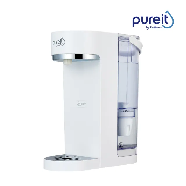 【Unilever 聯合利華】Pureit 2.5L免安裝桌上型瞬熱濾淨飲水機CC3010(內含濾芯*1入)