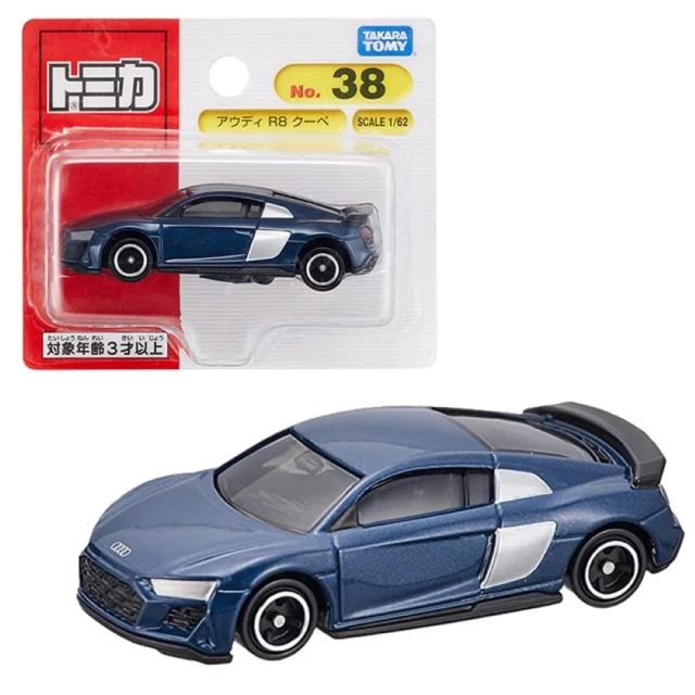 TOMICA 汽車世界 多美小汽車 Audi R8 Coupe NO.38