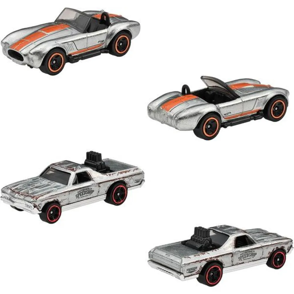 【Hot Wheels 風火輪】Hot wheels 風火輪 合金小汽車 6入盒裝套組 HLK52