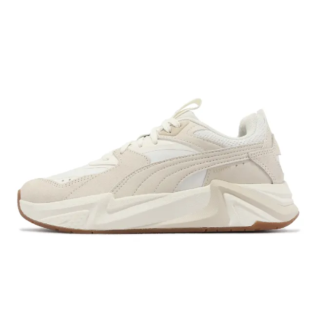 【PUMA】休閒鞋 RS-Pulsoid Prm Wns 女鞋 白 米白 奶油 復古 拼接 老爹鞋(393637-02)