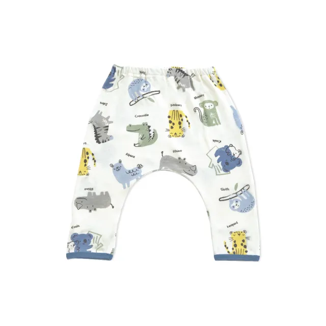 【奇哥】Chic a Bon 動物點點名初生褲/嬰兒長褲-高效蓄熱恆溫布 3-9個月(2色選擇)