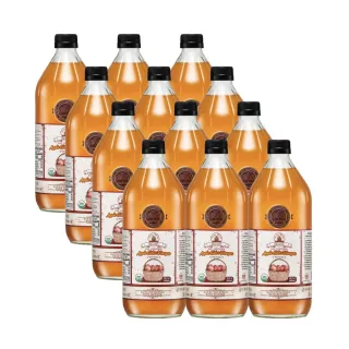 【自然醫生 Holistic Medicine】有機蘋果醋X12瓶(946ml/瓶)