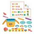 【Hasbro 孩之寶】培樂多黏土 小小野餐盒遊戲組+四色組 4oz 經典款 -款式(HF6916-5L00+HB5517)