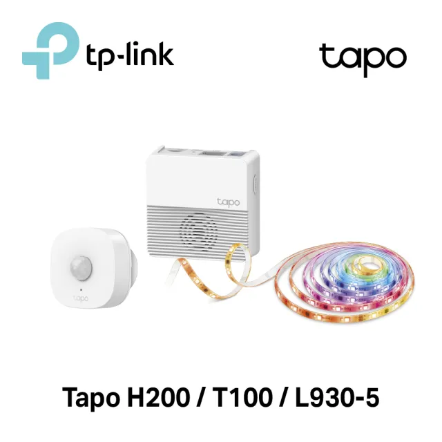 感應燈光組【TP-Link】Tapo L930+T100+H200 全彩智能燈條/行動感應器/無線網關- momo購物網- 好評推薦-2024年2月